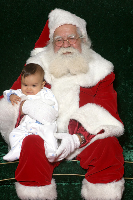 Aidan and Santa